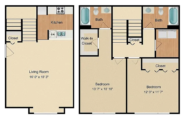 Floor plan Forest Ridge Granite