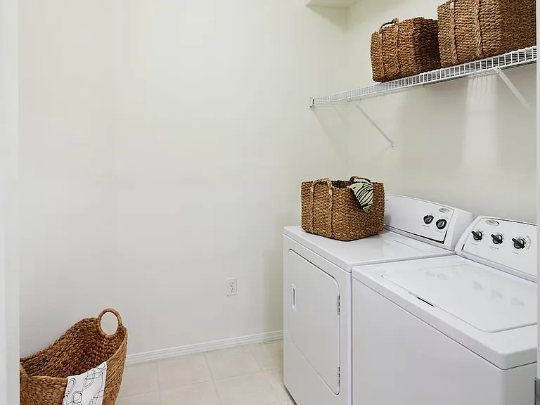 Washer and dryer