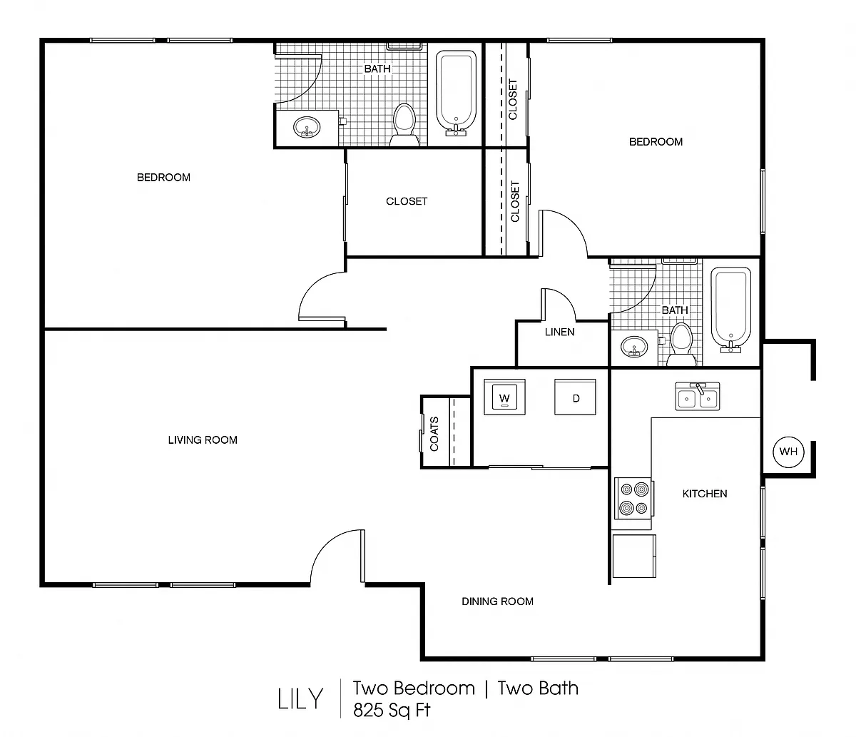 Floor plan Lily
