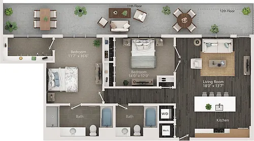 Floor plan B4PH