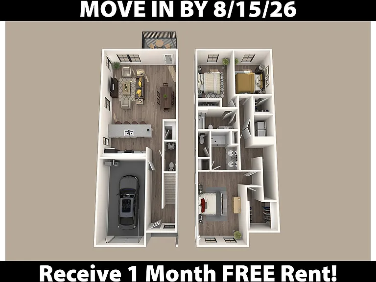 Steele Landing Townhome Rentals — Photo 13