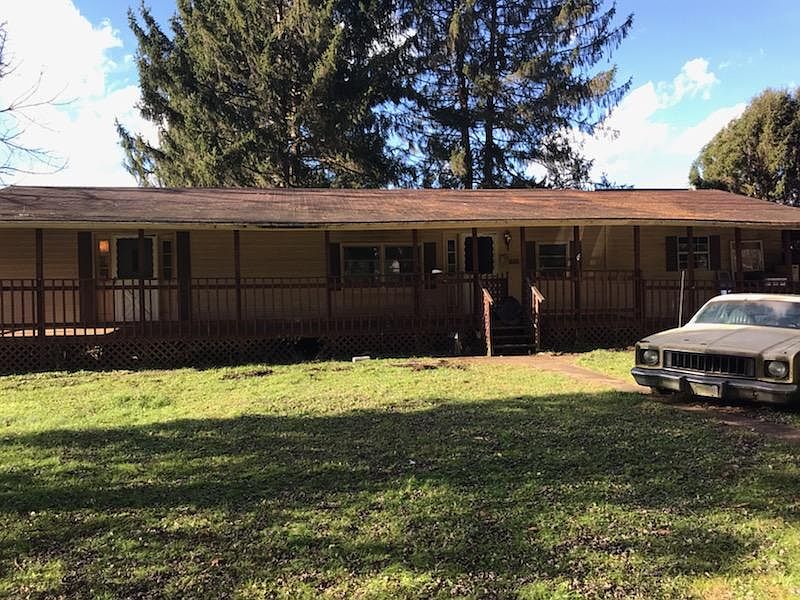 The front of the house