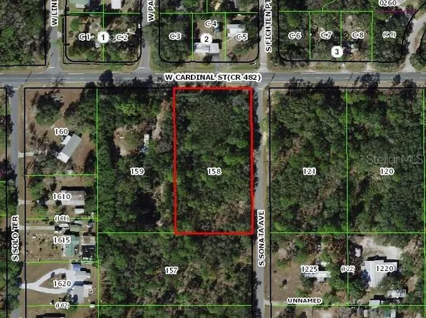 6800 S SONATA AVENUE LOT 158, HOMOSASSA, FL 34446