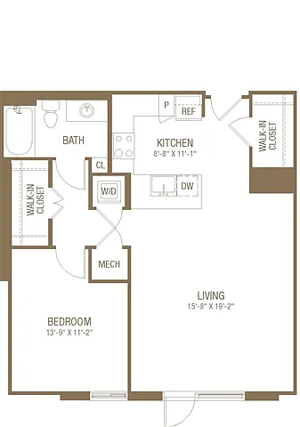 Floor plan 1C Renovation 2
