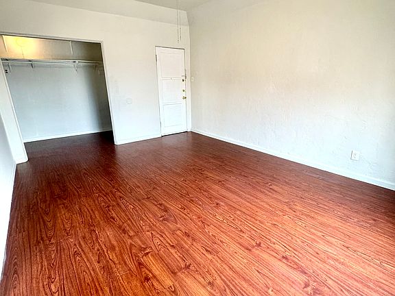 studio Apt.- picture taken from a different angle of the room. This studio has a large closet.