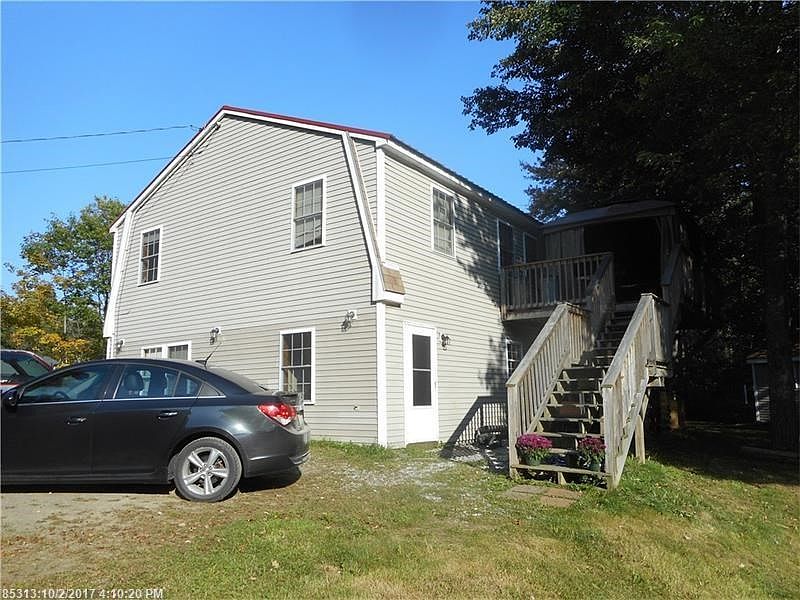 Front door and the stairway to upper deck.