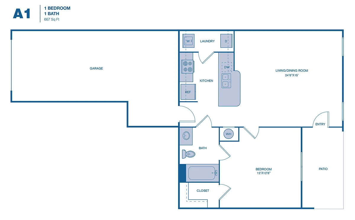 Floor plan A1