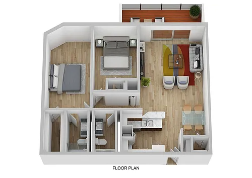 Floor plan B3