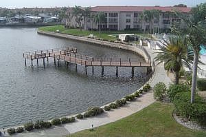 View of Tampa Bay Inlet from Condo