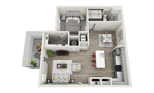 Floor plan The Hendrix
