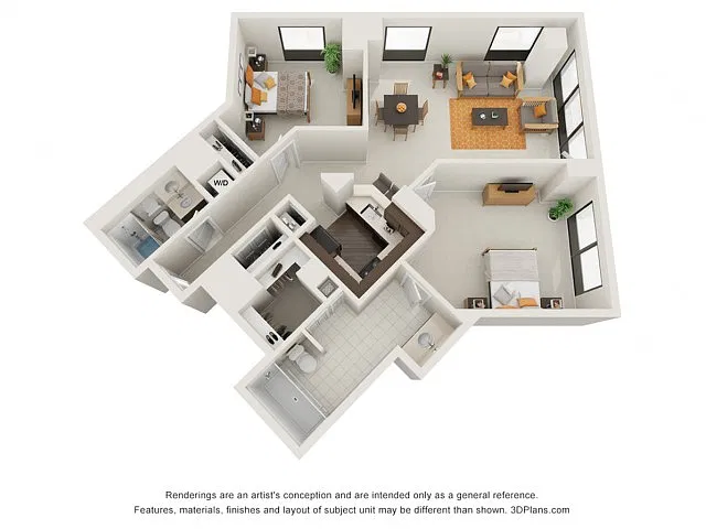 Floor plan The Bricktown