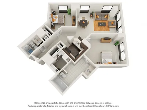 Floor plan The Bricktown