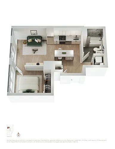 Floor plan 1309