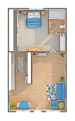 Floor plan A1R