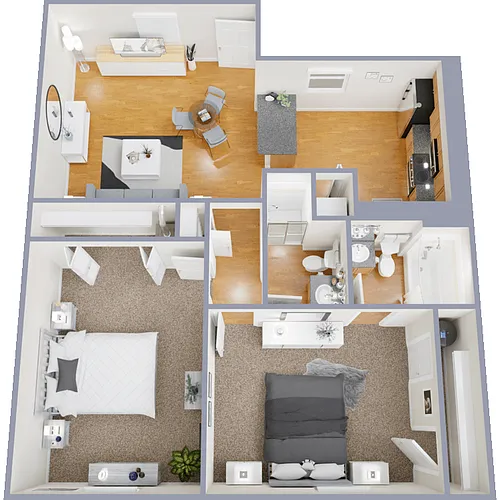 Floor plan The Oak