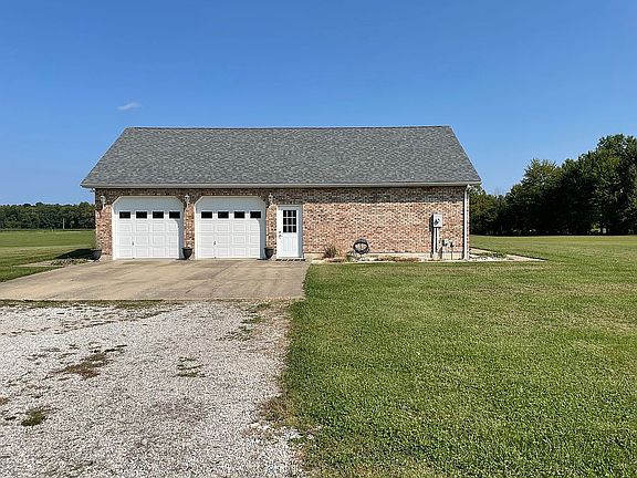 Oversized two-car garage