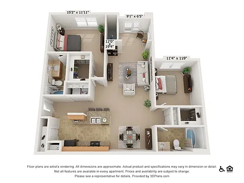 Floor plan Newberry GV II Renovated