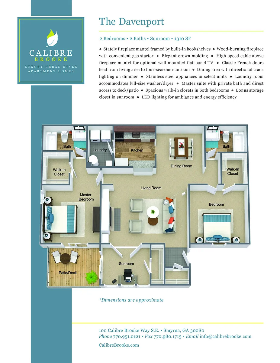 Floor plan Davenport Classic II