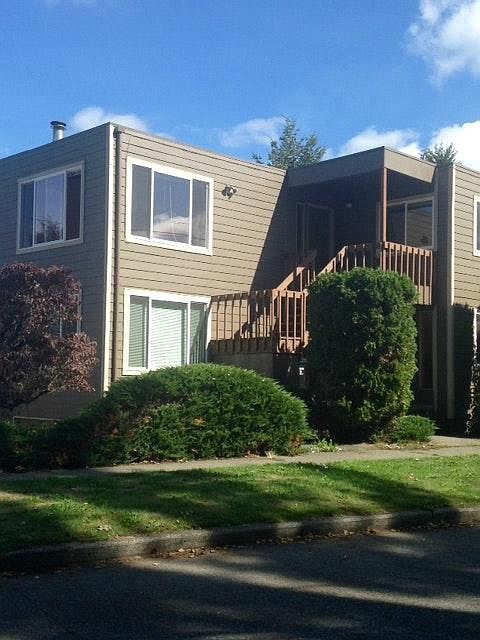View from the street - Upper Unit - Lipton Springs park directly across the street - which provides green park view