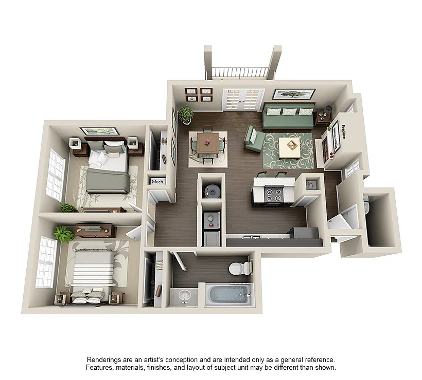 Floor plan D