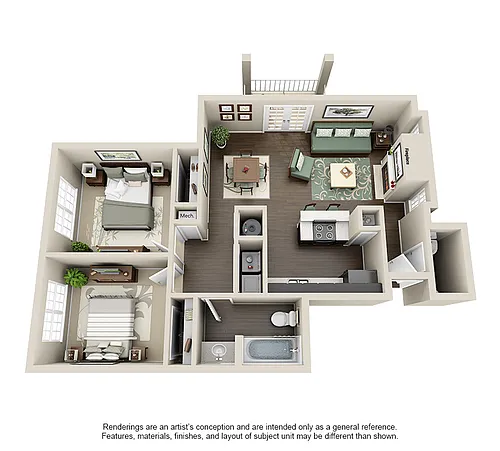 Floor plan D