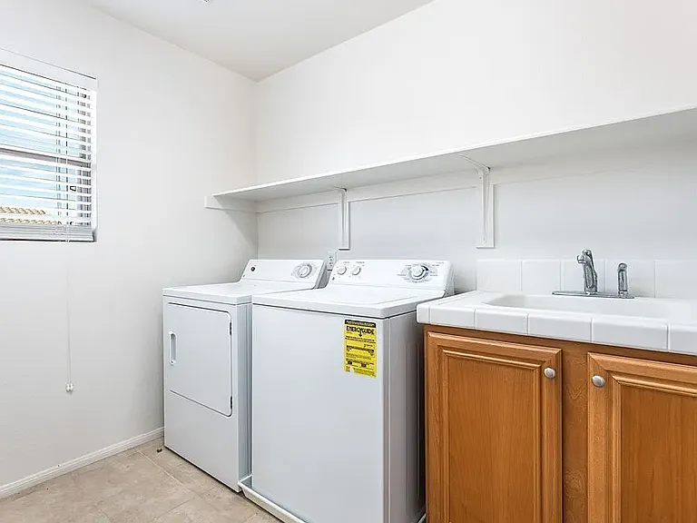 Upstairs Laundry