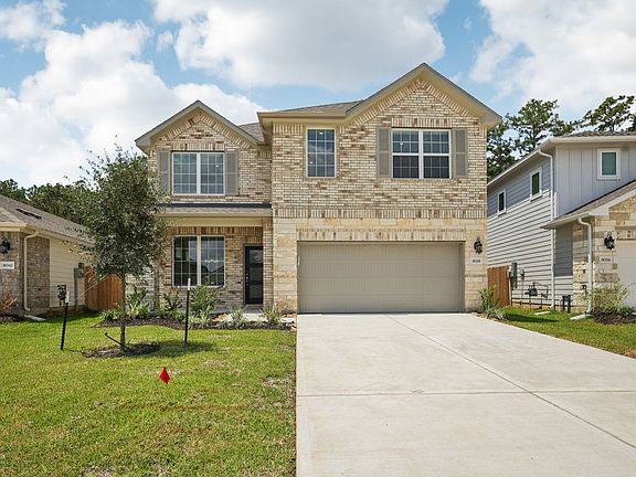 The Texoma floorplan in Landing Meadows of New Caney, TX.