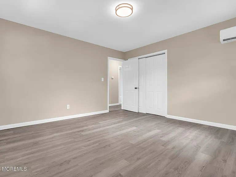 Third bedroom with closet and mini-split AC