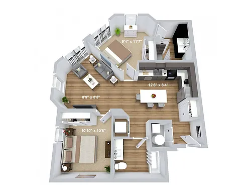 Floor plan Saffron