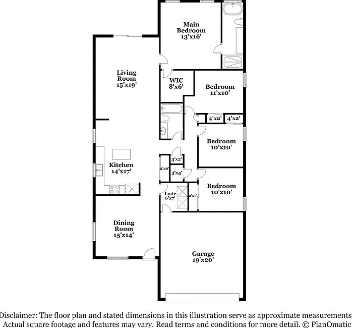4 bed, 2.0 bath, 1780 sqft, $2,060 — Photo 2