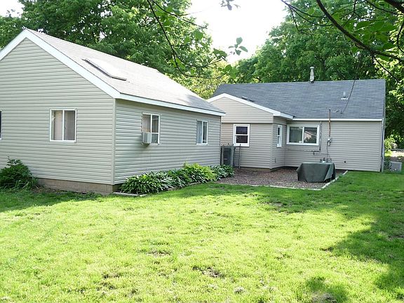 Rear of garage and house