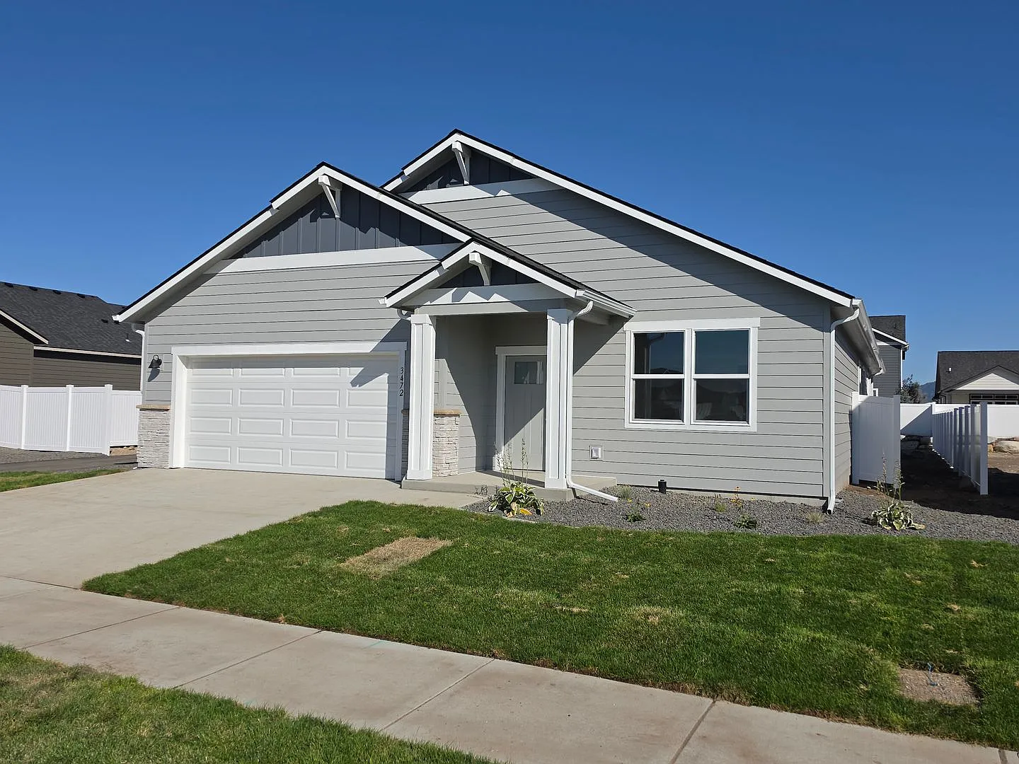 Brand New Single-Story 4 Bedroom Home with 2-Car Garage + Detached 2-Car Workshop — Photo 1