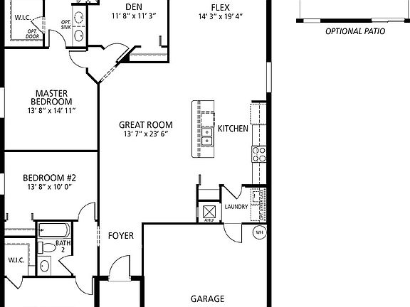 Elevation E - 1st Floor