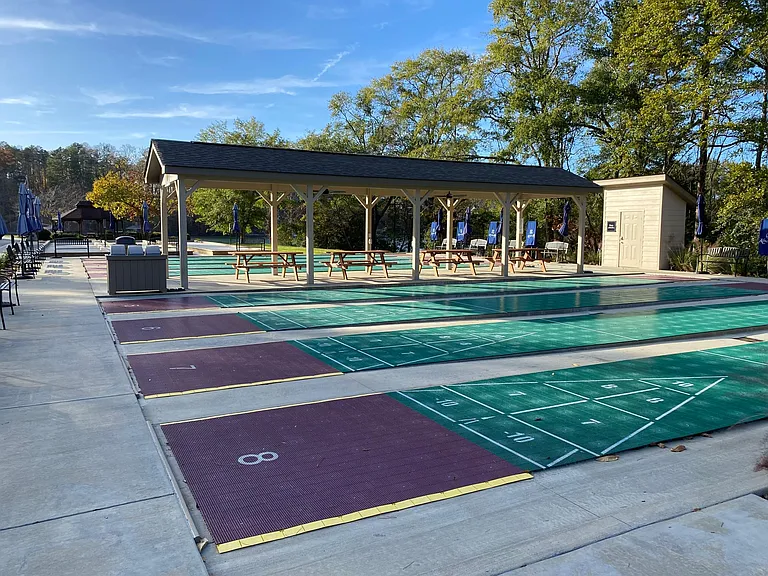 Chestnut Pointe Shuffleboard and Bocce ball courts