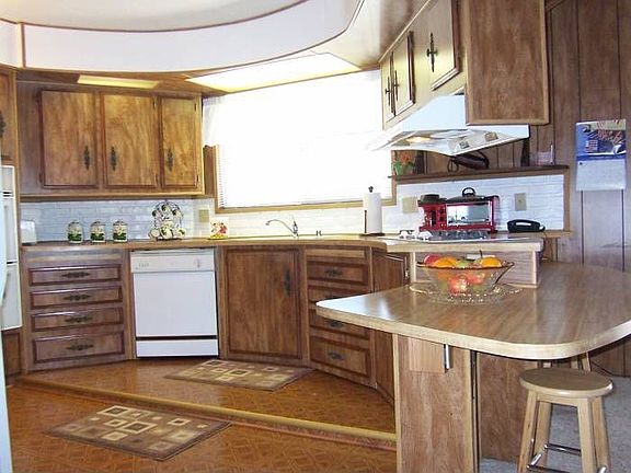 Classic kitchen in the ro