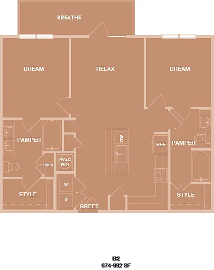 Floor plan B2