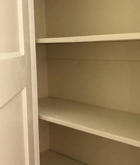 Hall linen closet