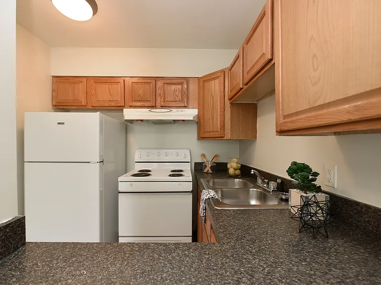 Experience culinary delight in this chic urban kitchen, designed with style and efficiency in mind.