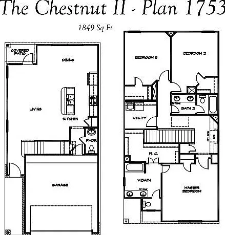 3 bed, 2.5 bath, 1849 sqft, $1,725 — Photo 2