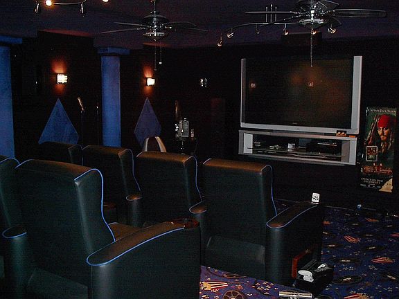 Seat 8 for private showing