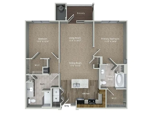 Floor plan B2AP