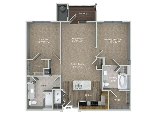 Floor plan B2AP