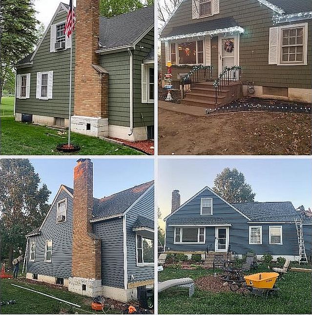New siding and roof 2021