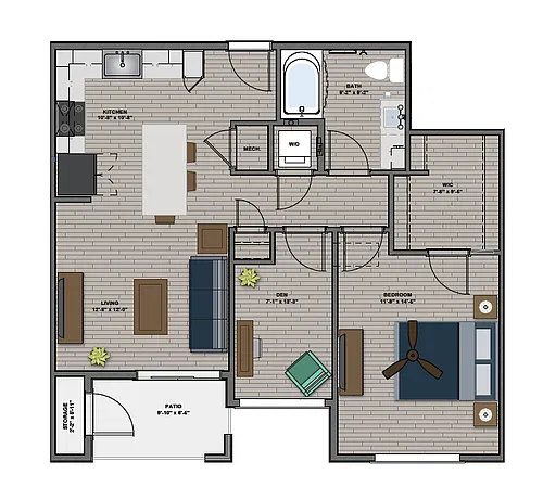 Floor plan Carver