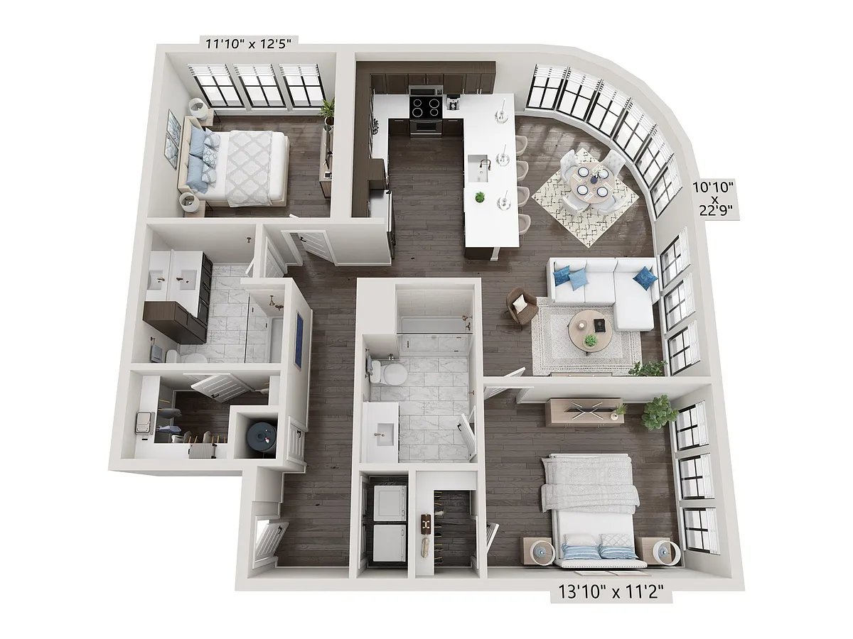 Floor plan Town Center