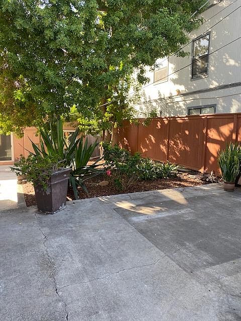 Patio to place a table for outside enjoyment