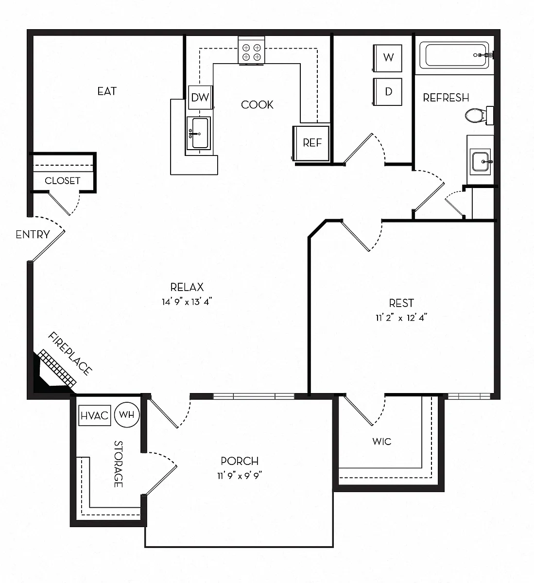 Floor plan The Slate