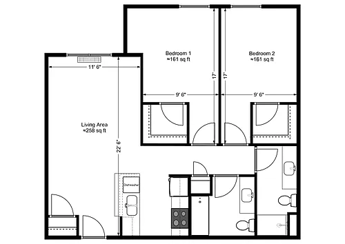 Floor plan C