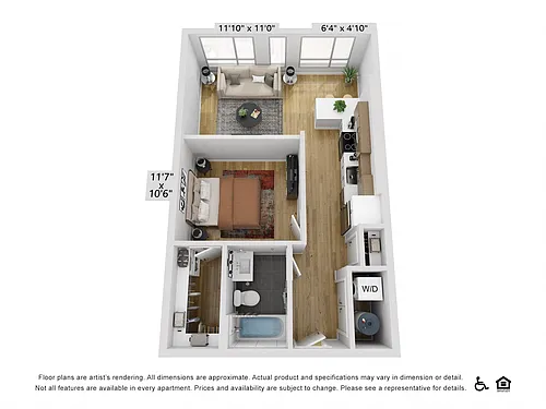 Floor plan A10D