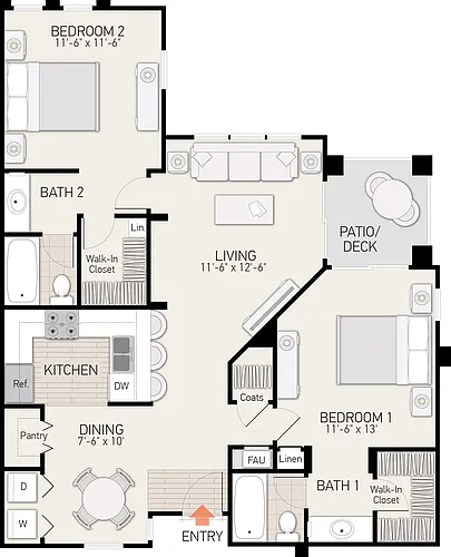 Floor plan Plan 6